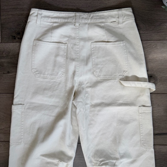 NWT Billabong Leia Cream Cargo Pants Size 26 - Picture 11 of 13